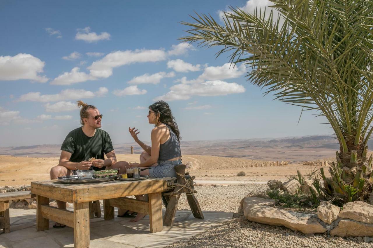 Villa Desert Shade Camp חוות צל מדבר Mitzpe Ramon Exterior foto